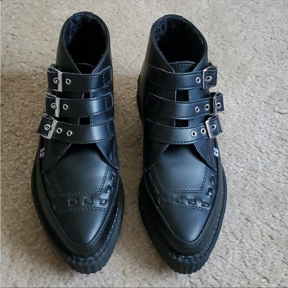 T.U.K Shoes Tuk Platform Buckle Boot Creeper Poshmark